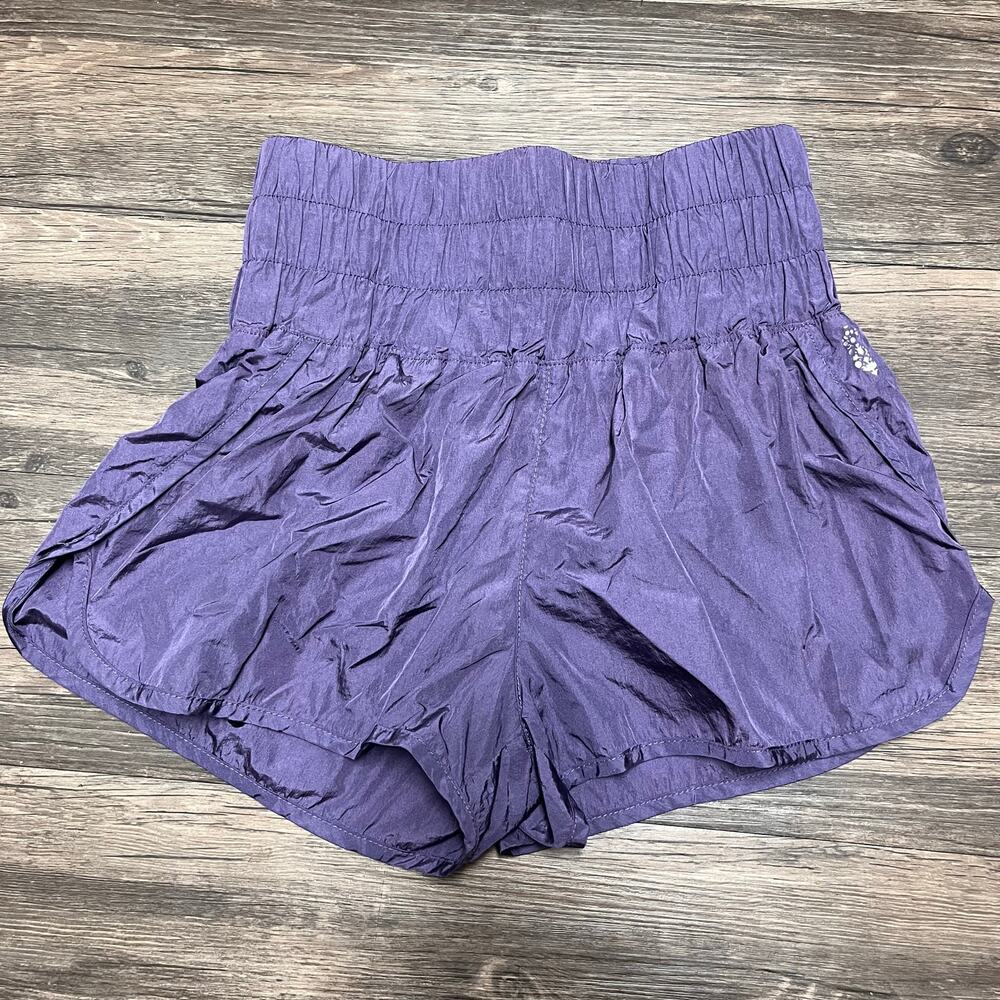 Free People Movement The Way Home Shorts Purple Lined Running Athletic S Sporty - Picture 4 of 10